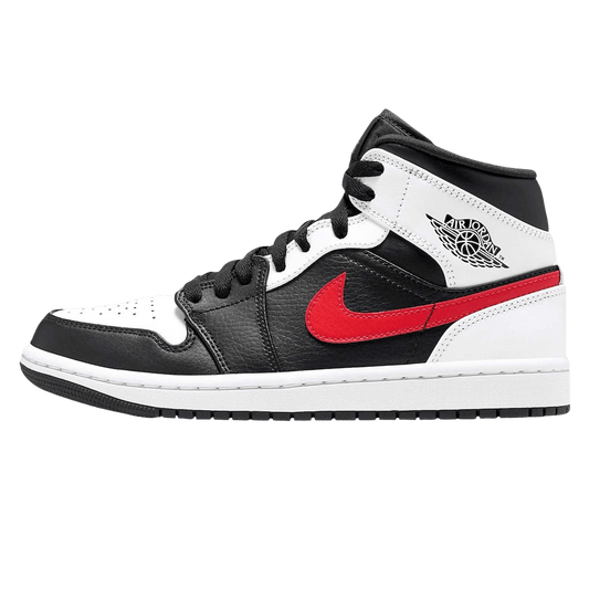 Air Jordan 1 Mid 'Chile Red' — UK 3 | EU 35.5 | US 3.5 — Front View