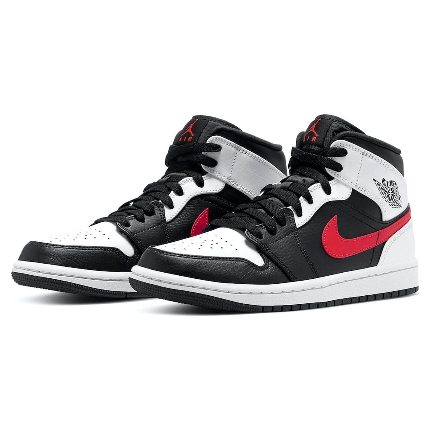 Air Jordan 1 Mid 'Chile Red' — UK 3 | EU 35.5 | US 3.5 — Side View