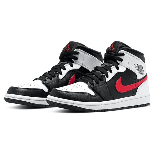 Air Jordan 1 Mid 'Chile Red' — UK 3 | EU 35.5 | US 3.5 — Side View