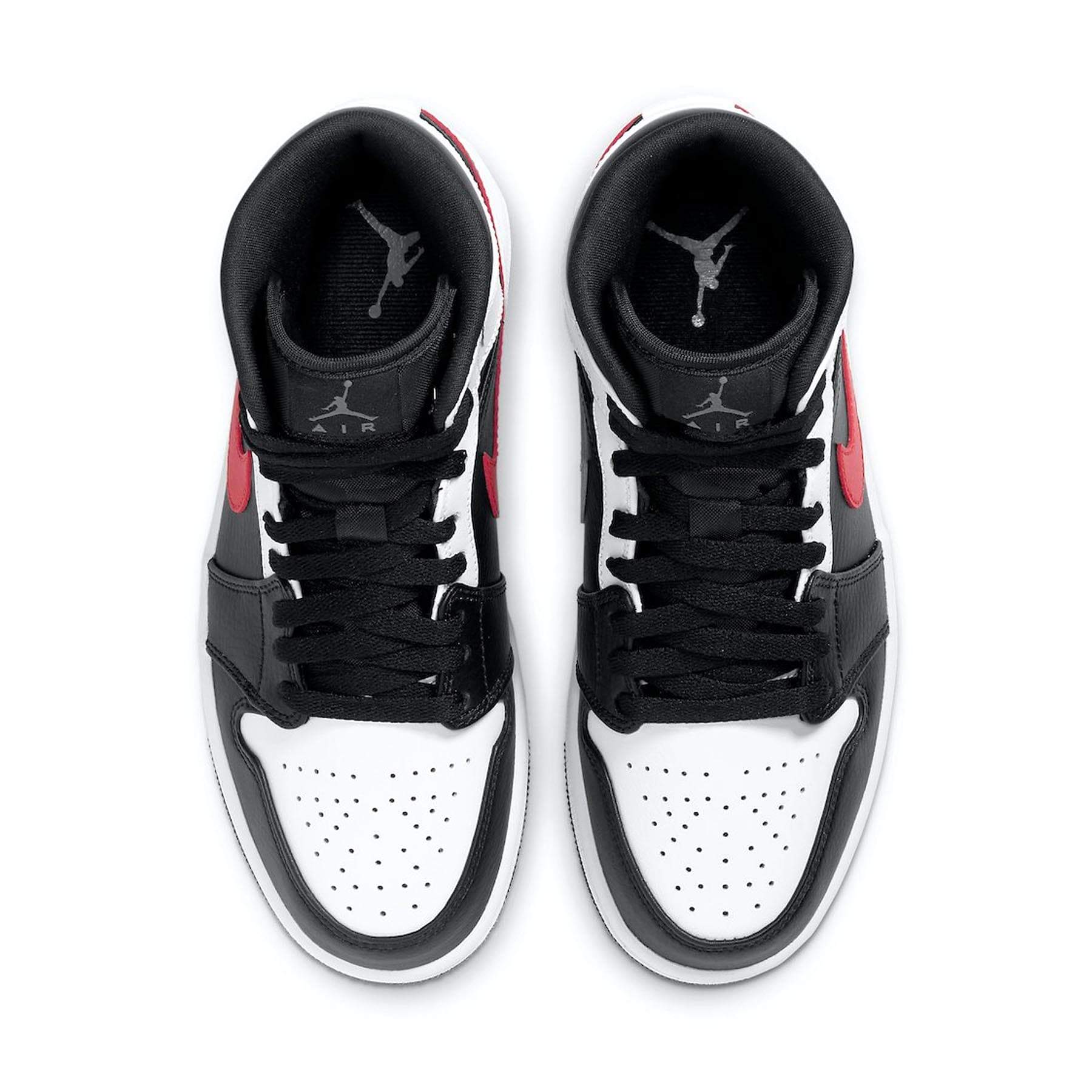Air Jordan 1 Mid 'Chile Red' — UK 3 | EU 35.5 | US 3.5 — Back View