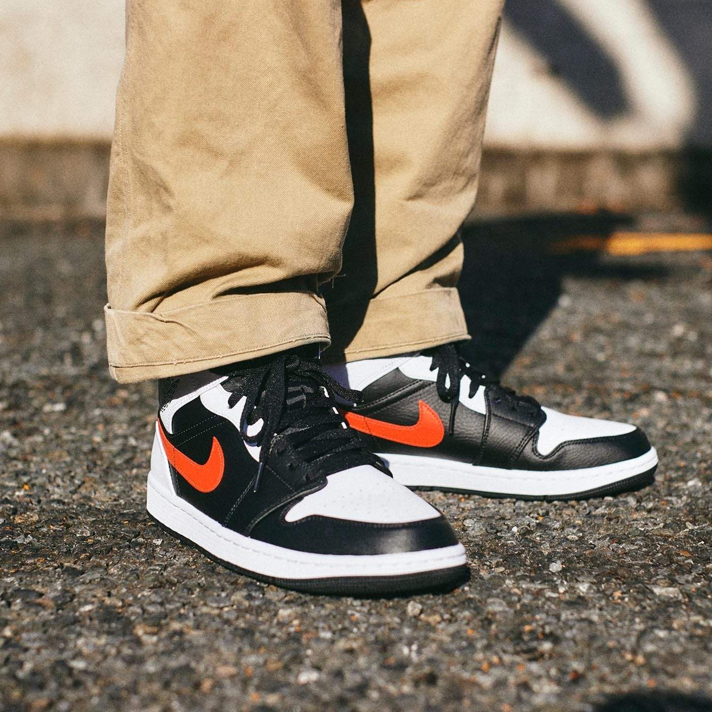 Air Jordan 1 Mid 'Chile Red' — UK 3 | EU 35.5 | US 3.5 — Lifestyle View