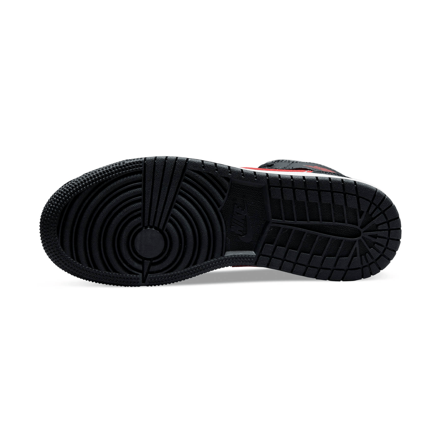 Air Jordan 1 Mid GS 'Black Fire Red' — UK 13.5 | EU 32 | US 1Y — Detail View