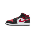 Air Jordan 1 Mid PS 'Black Fire Red' — UK 10C | EU 27.5 | US 10.5C — Front View