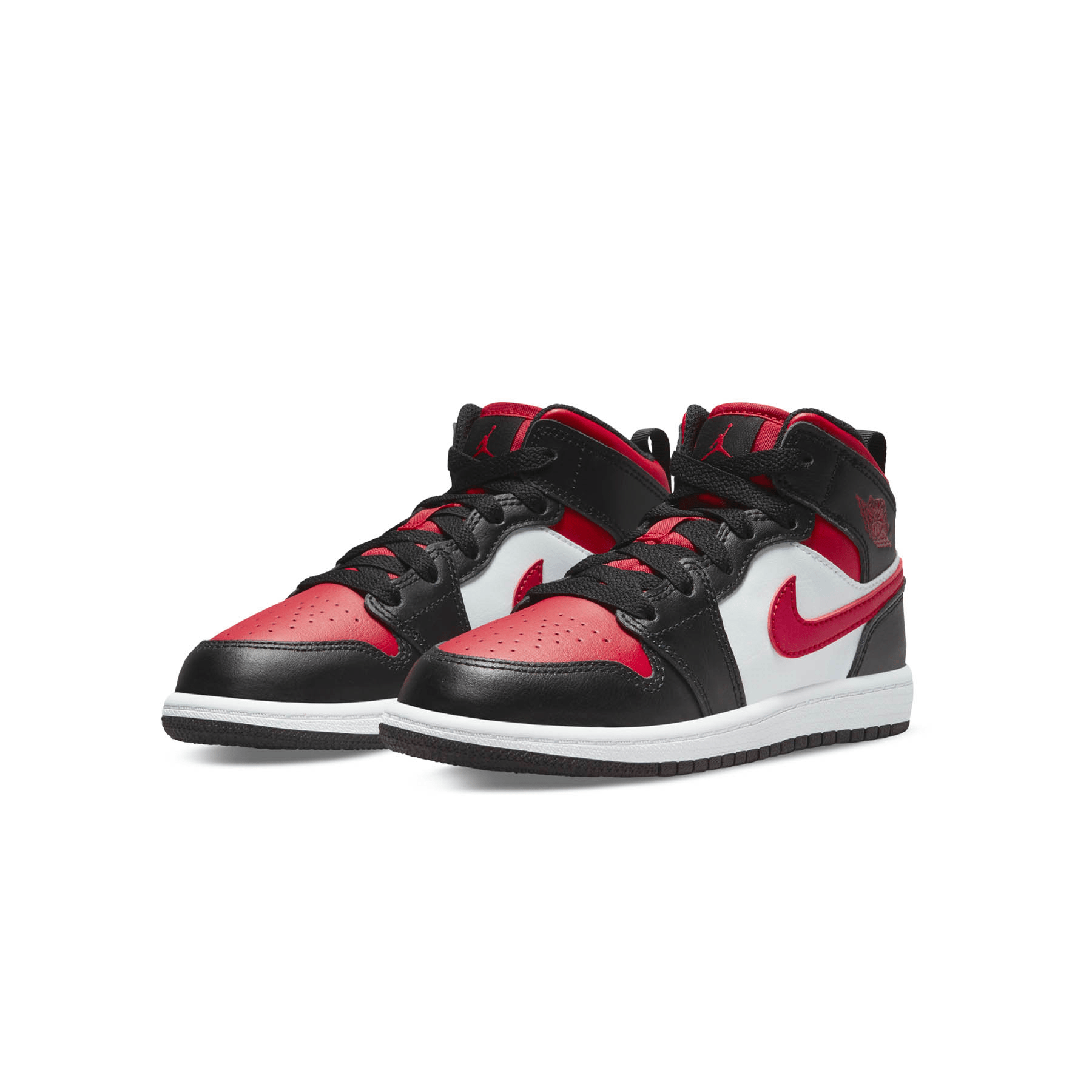 Air Jordan 1 Mid PS 'Black Fire Red' — UK 10C | EU 27.5 | US 10.5C — Side View