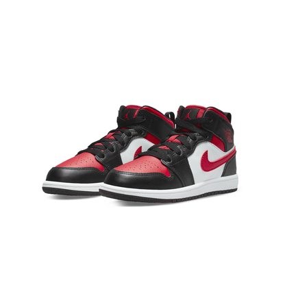 Air Jordan 1 Mid PS 'Black Fire Red' — UK 10C | EU 27.5 | US 10.5C — Side View
