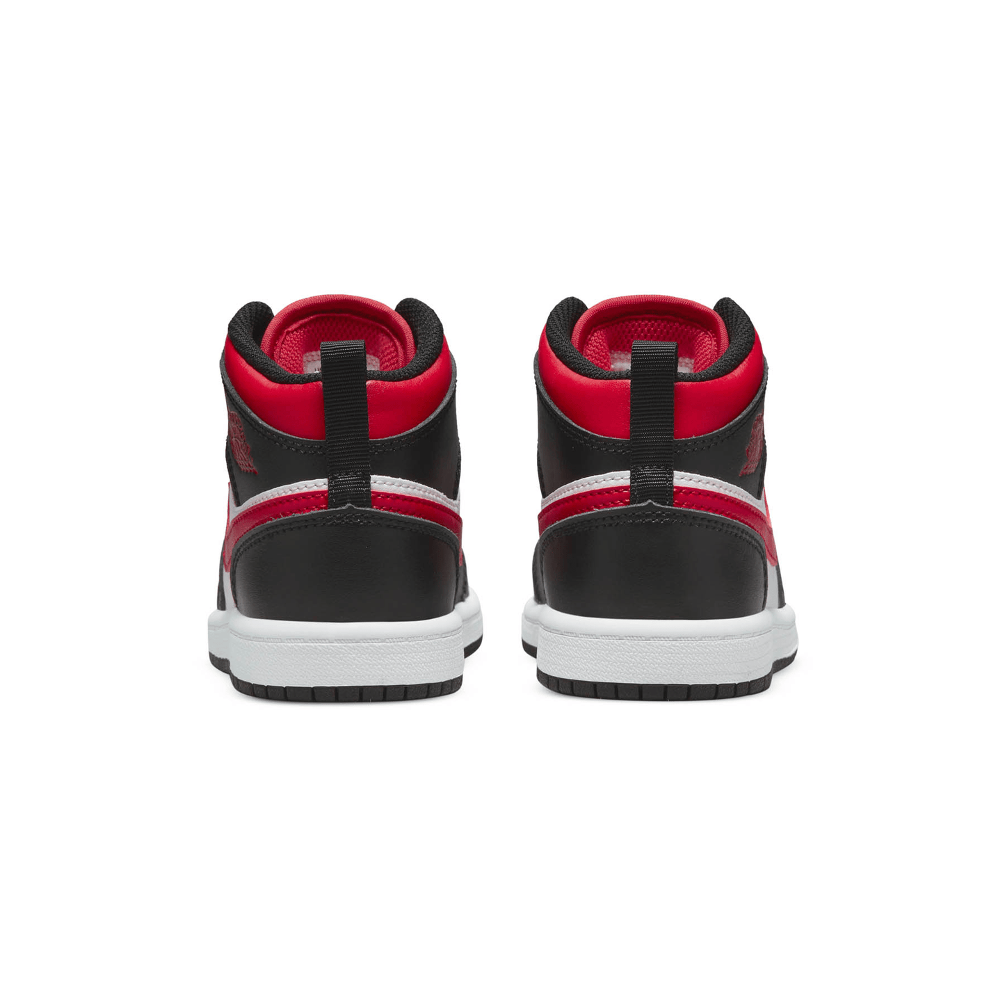 Air Jordan 1 Mid PS 'Black Fire Red' — UK 10C | EU 27.5 | US 10.5C — Top View