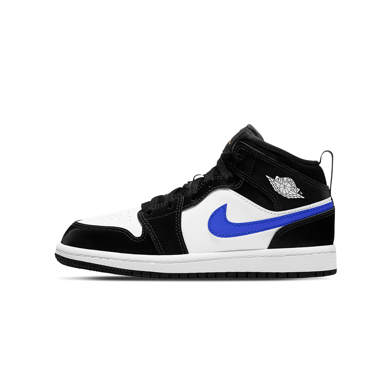 Air Jordan 1 Mid PS 'Black Racer Blue' — UK 10C | EU 27.5 | US 10.5C — Front View