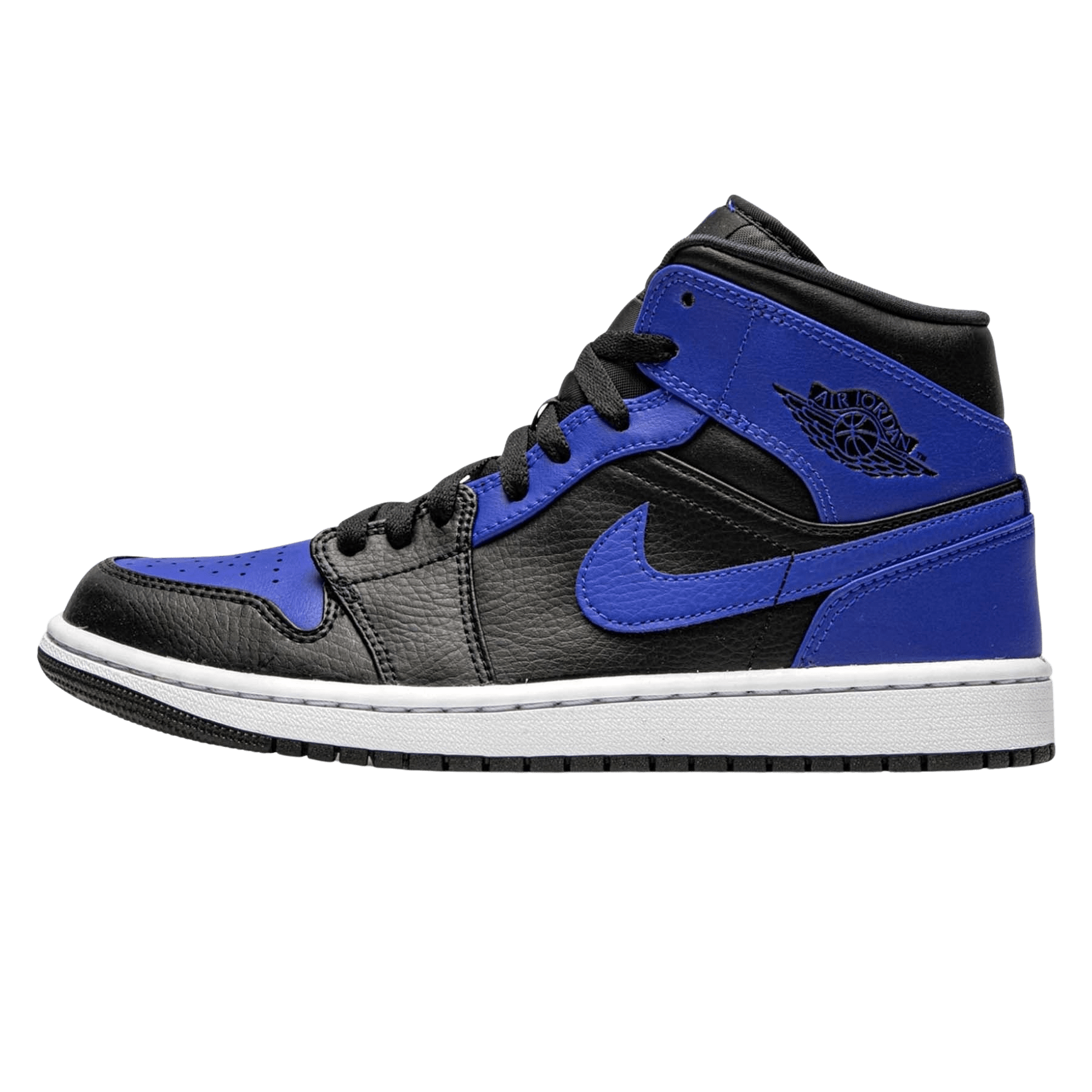 Air Jordan 1 Mid 'Hyper Royal' — UK 3 | EU 35.5 | US 3.5 — Front View