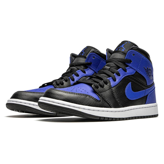 Air Jordan 1 Mid 'Hyper Royal' — UK 3 | EU 35.5 | US 3.5 — Side View