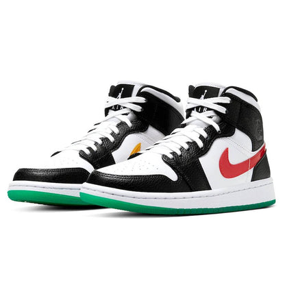 Air Jordan 1 Wmns Mid 'Alternate Swoosh' — UK 2.5 | EU 35.5 | US 5 — Side View
