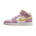 Air Jordan 1 Mid SE GS "Arctic Pink" — UK 13.5 | EU 32 | US 1Y — Front View