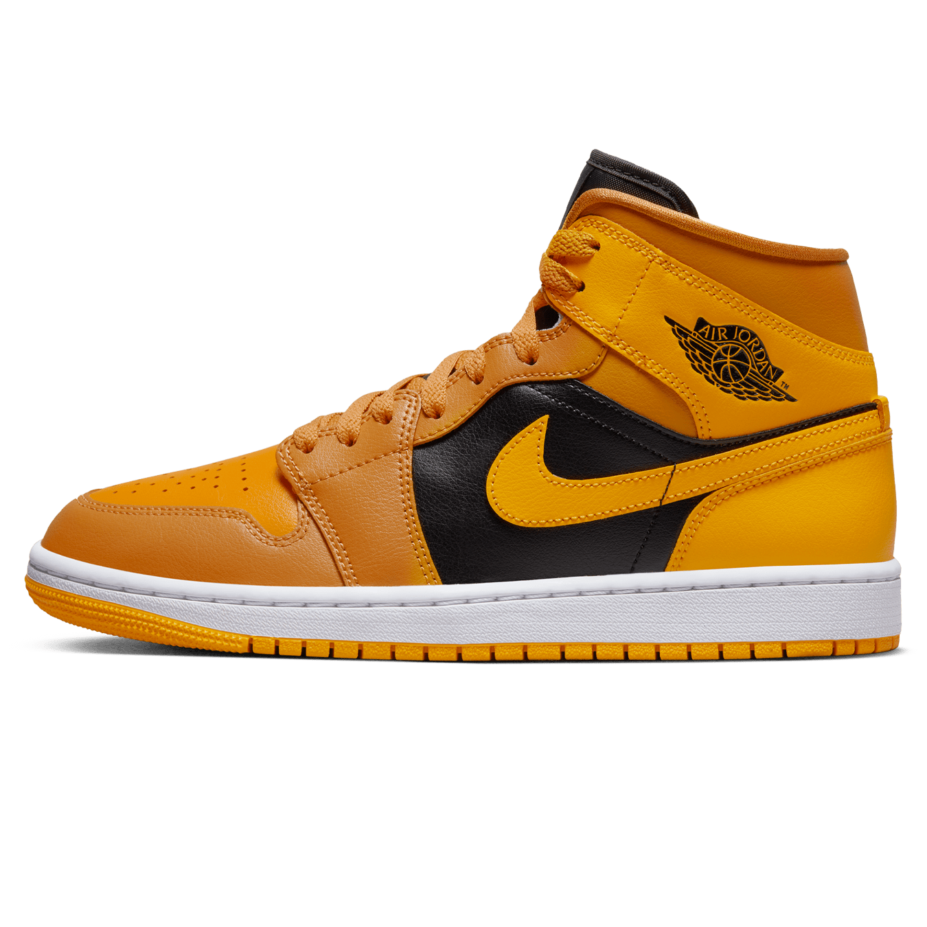 Air Jordan 1 Mid Wmns 'Chutney' — UK 2.5 | EU 35.5 | US 5 — Front View