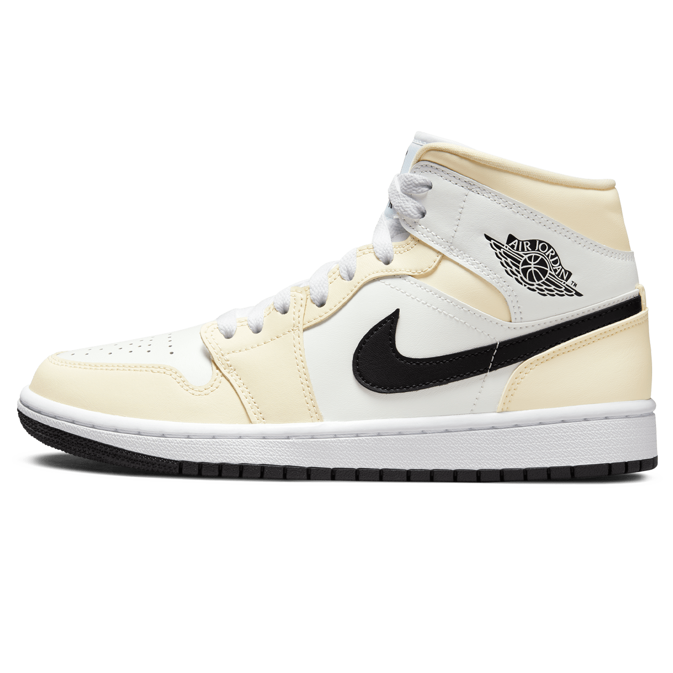 Air Jordan 1 Mid Wmns 'Coconut Milk' — UK 2.5 | EU 35.5 | US 5 — Front View