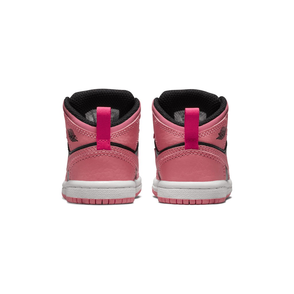 Air Jordan 1 Mid TD 'Coral Chalk' — UK 0C | EU 15 | US 0C — Top View