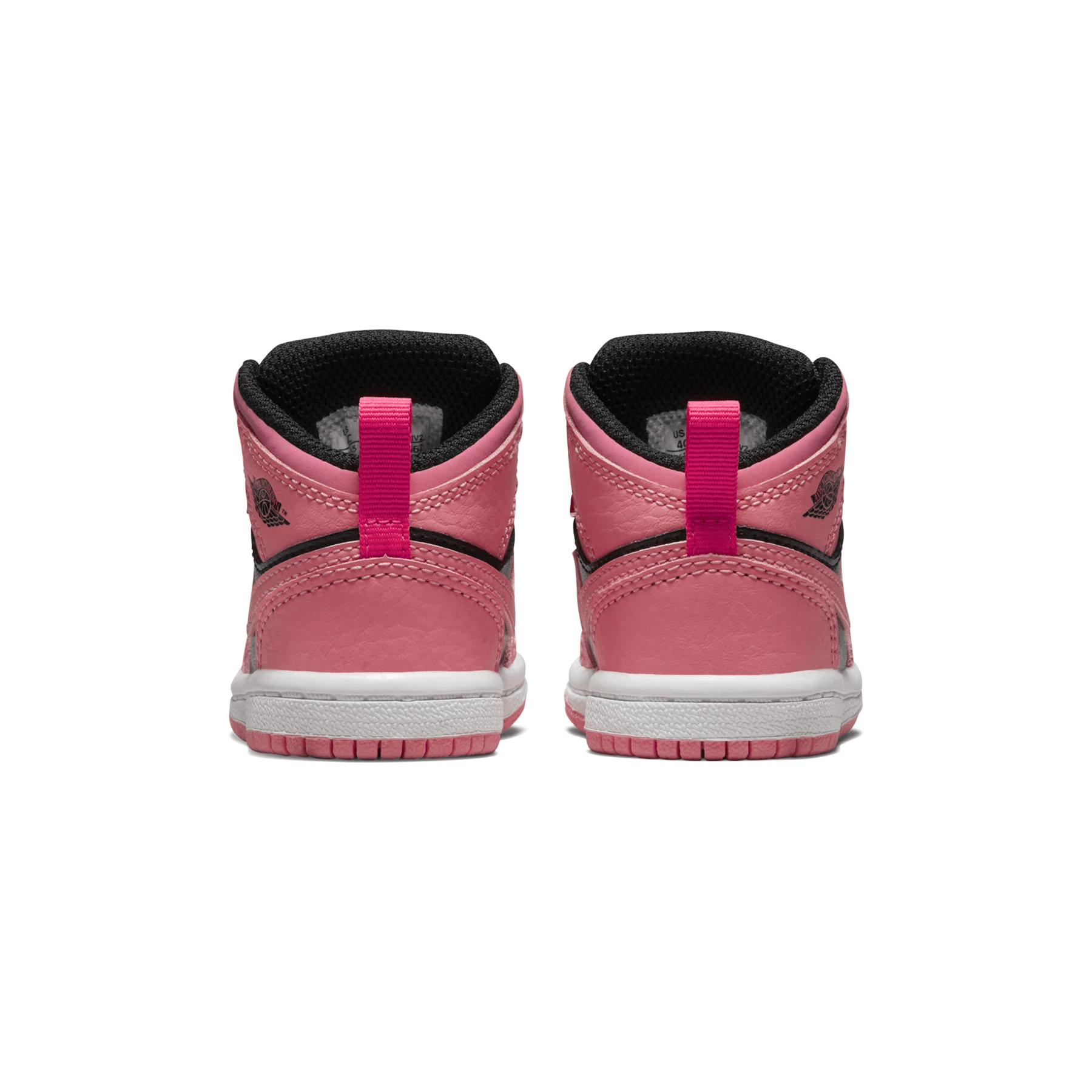 Air Jordan 1 Mid TD 'Coral Chalk' — UK 0C | EU 15 | US 0C — Top View