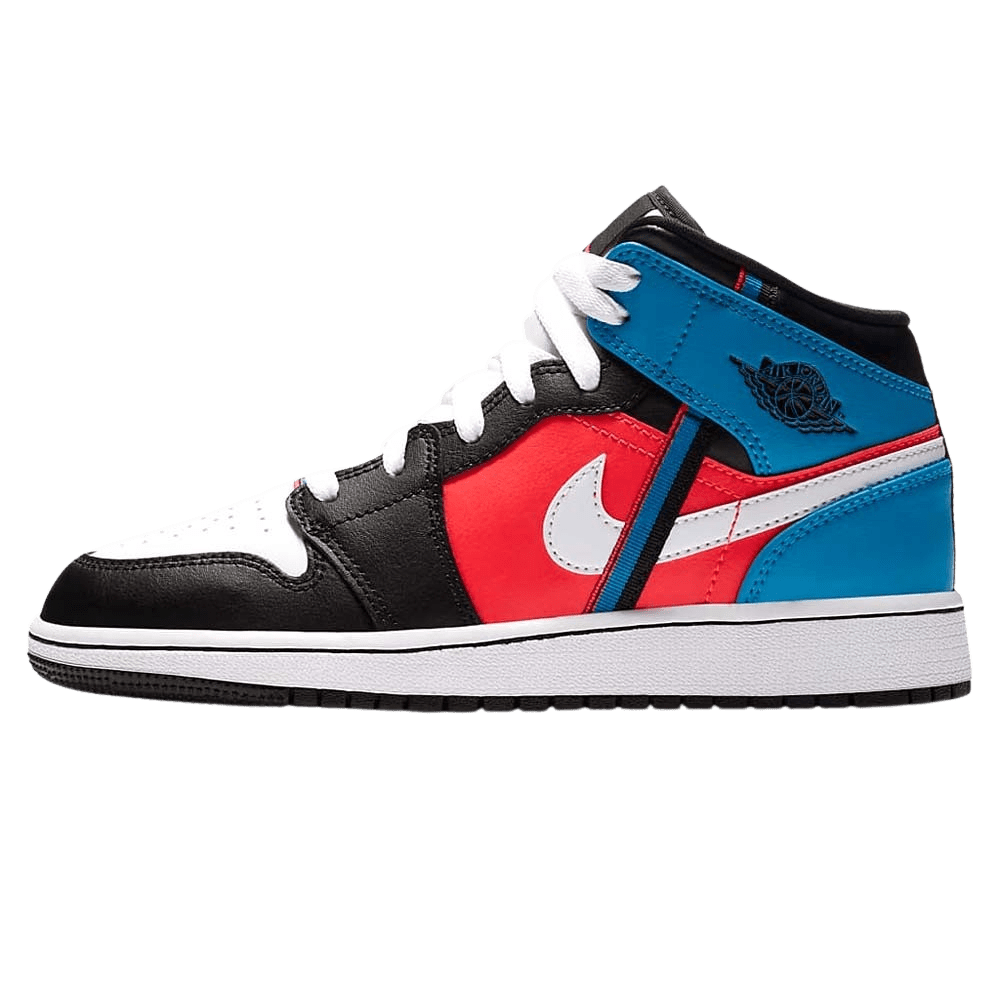 Air Jordan 1 Mid GS "Game Time" — UK 13.5 | EU 32 | US 1Y — Front View