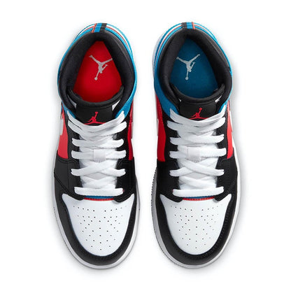 Air Jordan 1 Mid GS "Game Time" — UK 13.5 | EU 32 | US 1Y — Top View