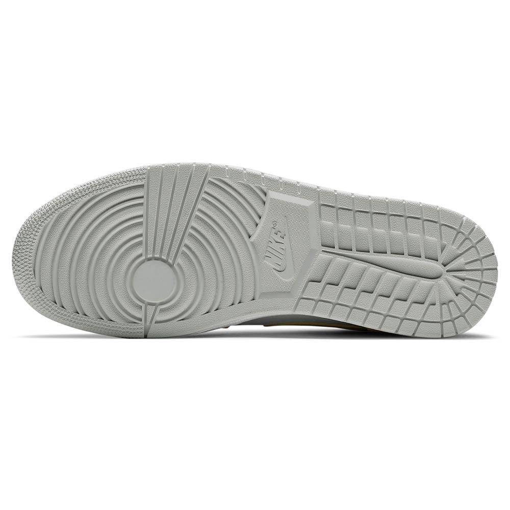 Air Jordan 1 Mid SE Grey Fog Lemon Wash — UK 3 | EU 35.5 | US 3.5 — Lifestyle View