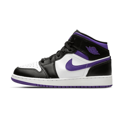 Air Jordan 1 Mid GS 'Dark Iris' — UK 13.5 | EU 32 | US 1Y — Front View