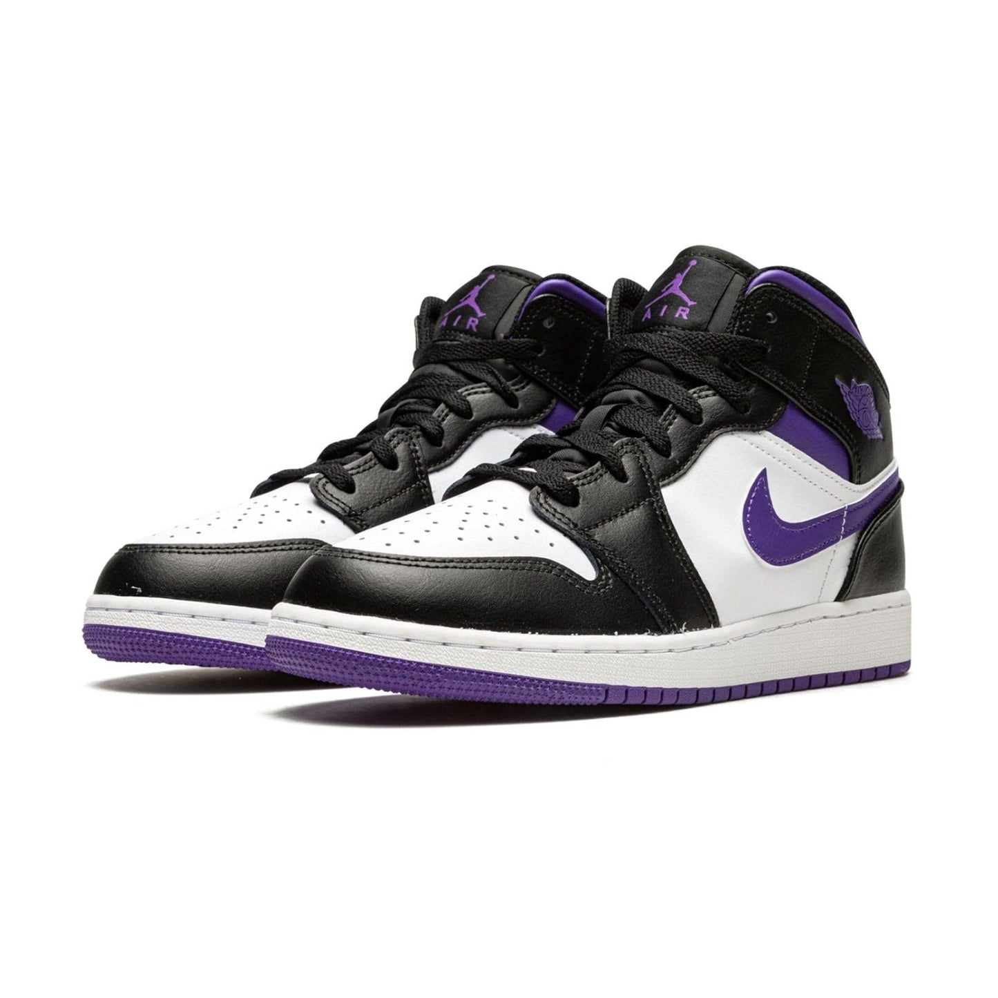 Air Jordan 1 Mid GS 'Dark Iris' — UK 13.5 | EU 32 | US 1Y — Side View