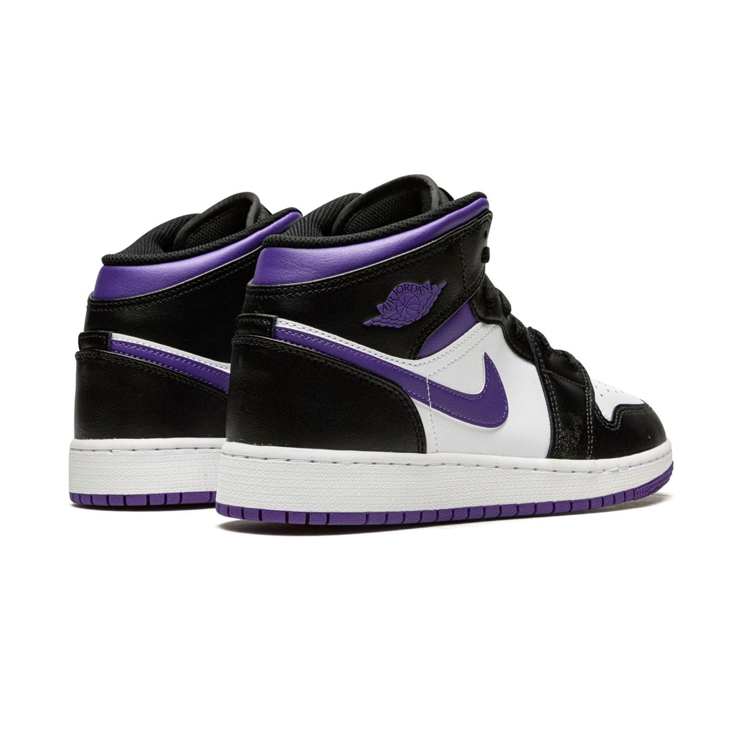 Air Jordan 1 Mid GS 'Dark Iris' — UK 13.5 | EU 32 | US 1Y — Back View