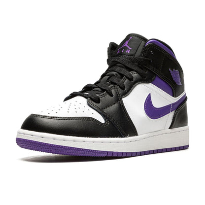 Air Jordan 1 Mid GS 'Dark Iris' — UK 13.5 | EU 32 | US 1Y — Top View