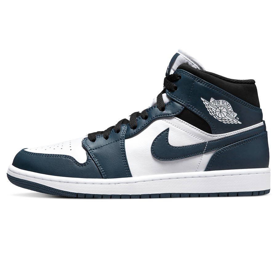 Air Jordan 1 Mid 'Dark Teal' — UK 3 | EU 35.5 | US 3.5 — Front View