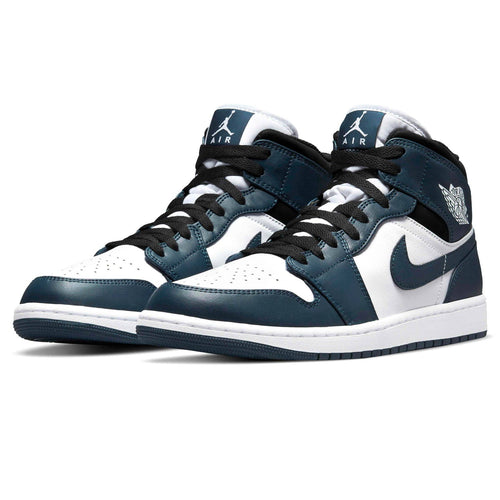 Air Jordan 1 Mid 'Dark Teal' — UK 3 | EU 35.5 | US 3.5 — Side View