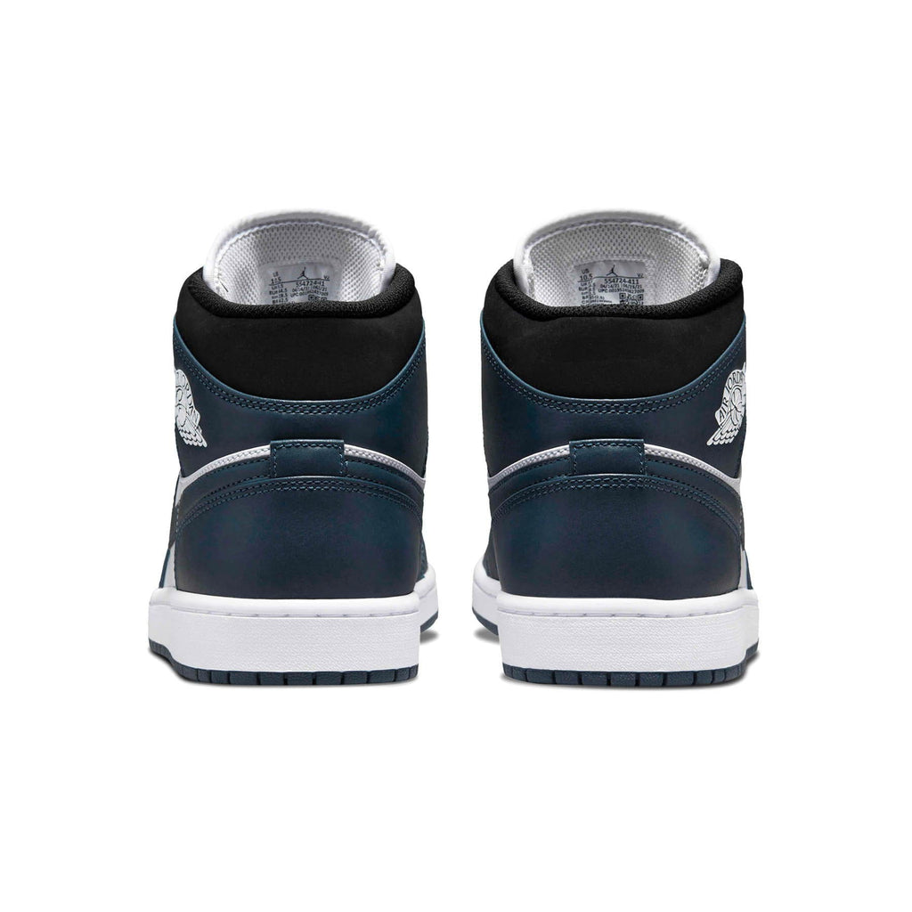 Air Jordan 1 Mid 'Dark Teal' — UK 3 | EU 35.5 | US 3.5 — Top View