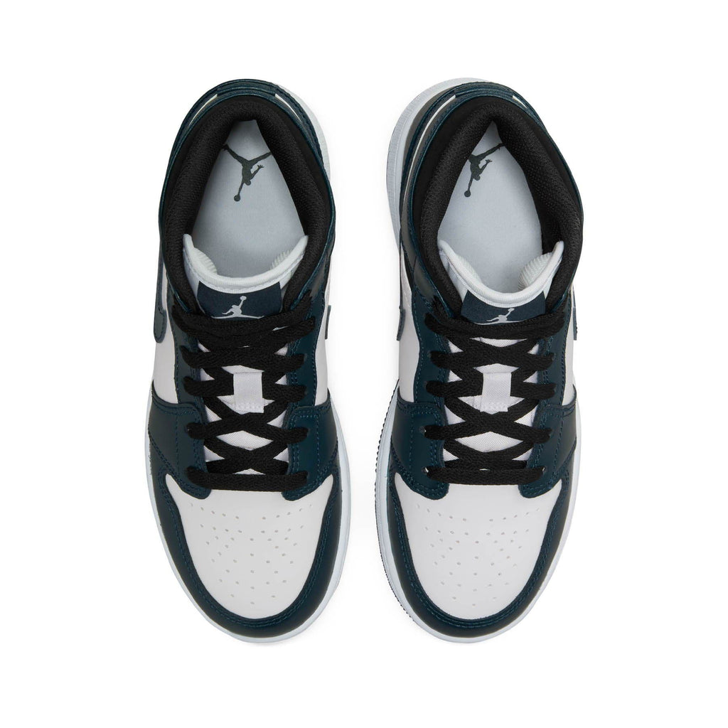 Air Jordan 1 Mid GS 'Dark Teal' — UK 13.5 | EU 32 | US 1Y — Back View