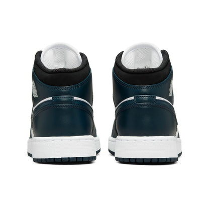 Air Jordan 1 Mid GS 'Dark Teal' — UK 13.5 | EU 32 | US 1Y — Top View
