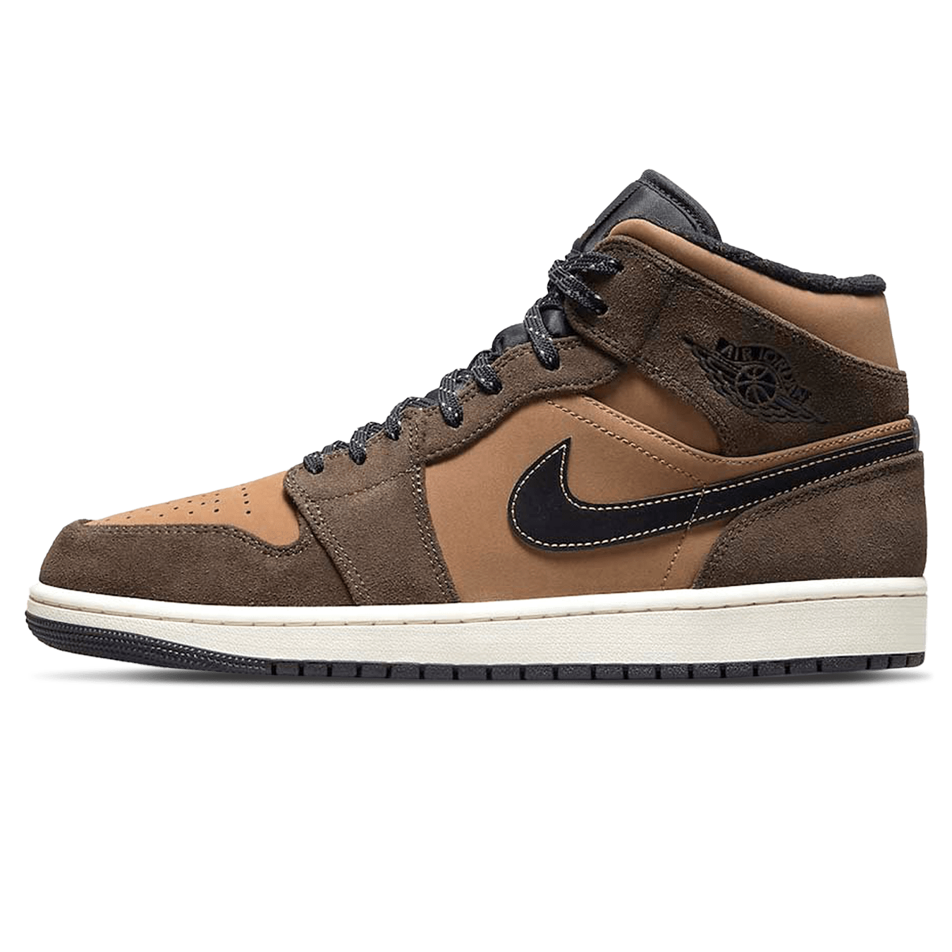 Air Jordan 1 Mid SE 'Earth Tone' — UK 3 | EU 35.5 | US 3.5 — Front View