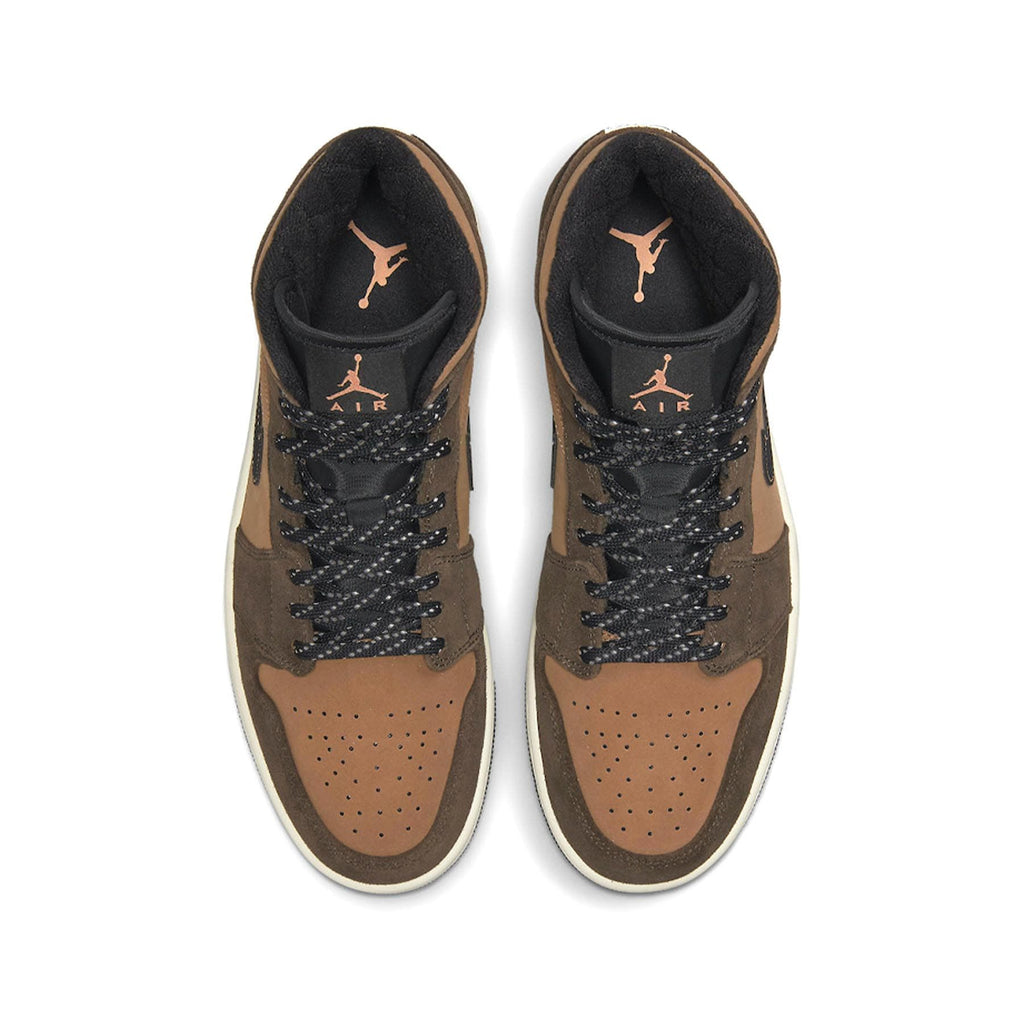 Air Jordan 1 Mid SE 'Earth Tone' — UK 3 | EU 35.5 | US 3.5 — Back View