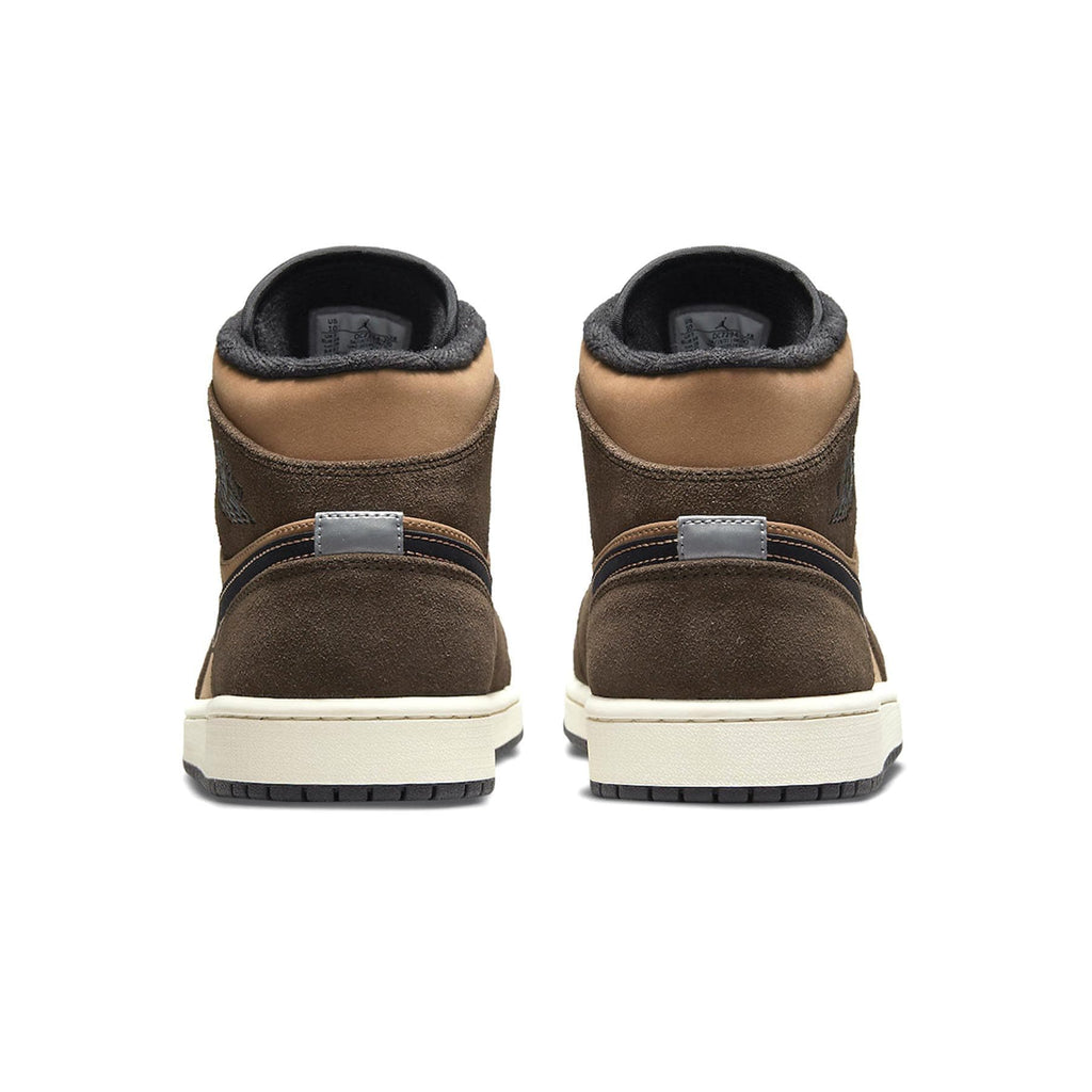 Air Jordan 1 Mid SE 'Earth Tone' — UK 3 | EU 35.5 | US 3.5 — Top View