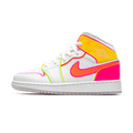 Air Jordan 1 Mid SE GS 'Edge Glow' — UK 13.5 | EU 32 | US 1Y — Front View