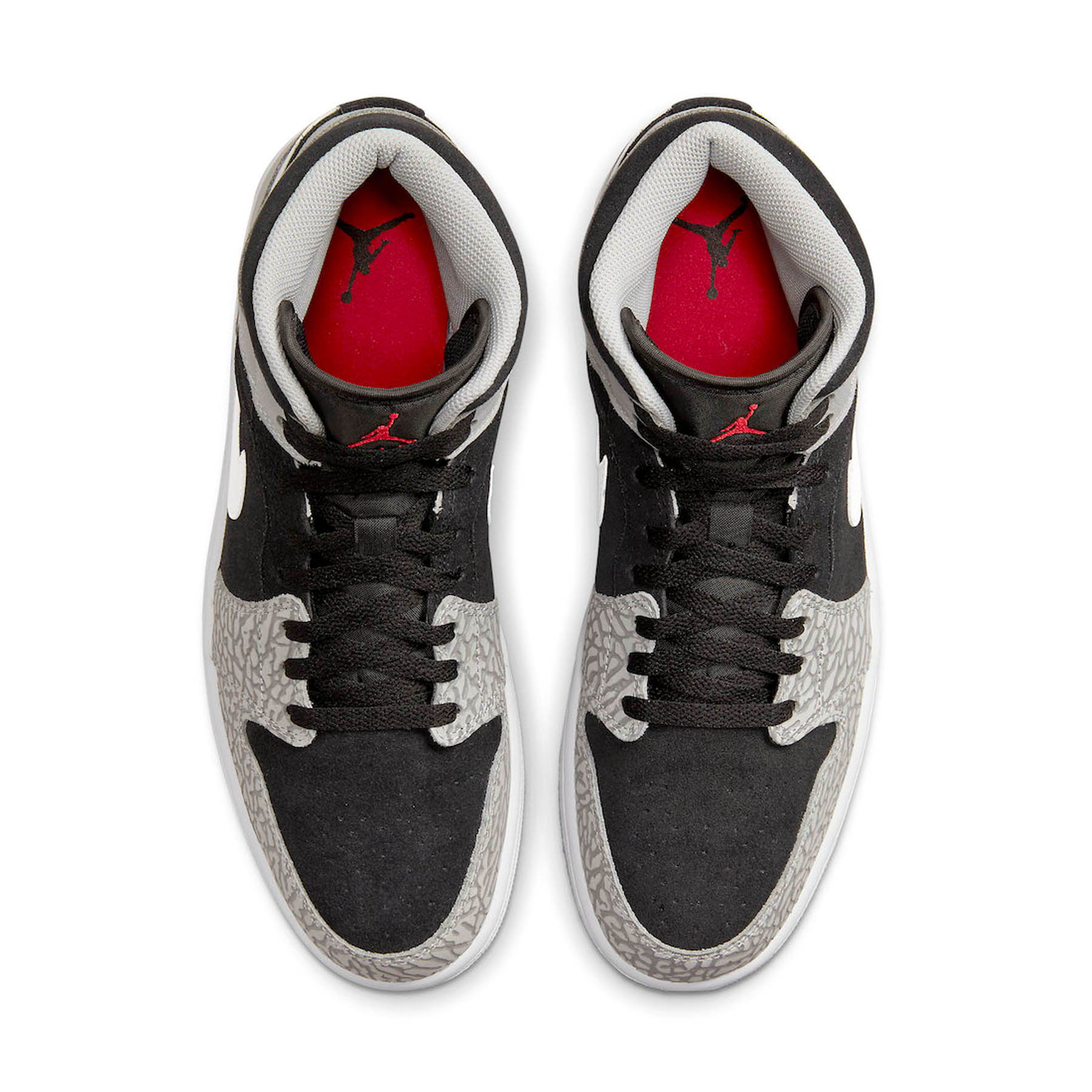Air Jordan 1 Mid SE 'Elephant Toe' — UK 3 | EU 35.5 | US 3.5 — Top View