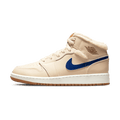 Air Jordan 1 Mid Utility GS 'Fleece' — UK 13.5 | EU 32 | US 1Y — Front View