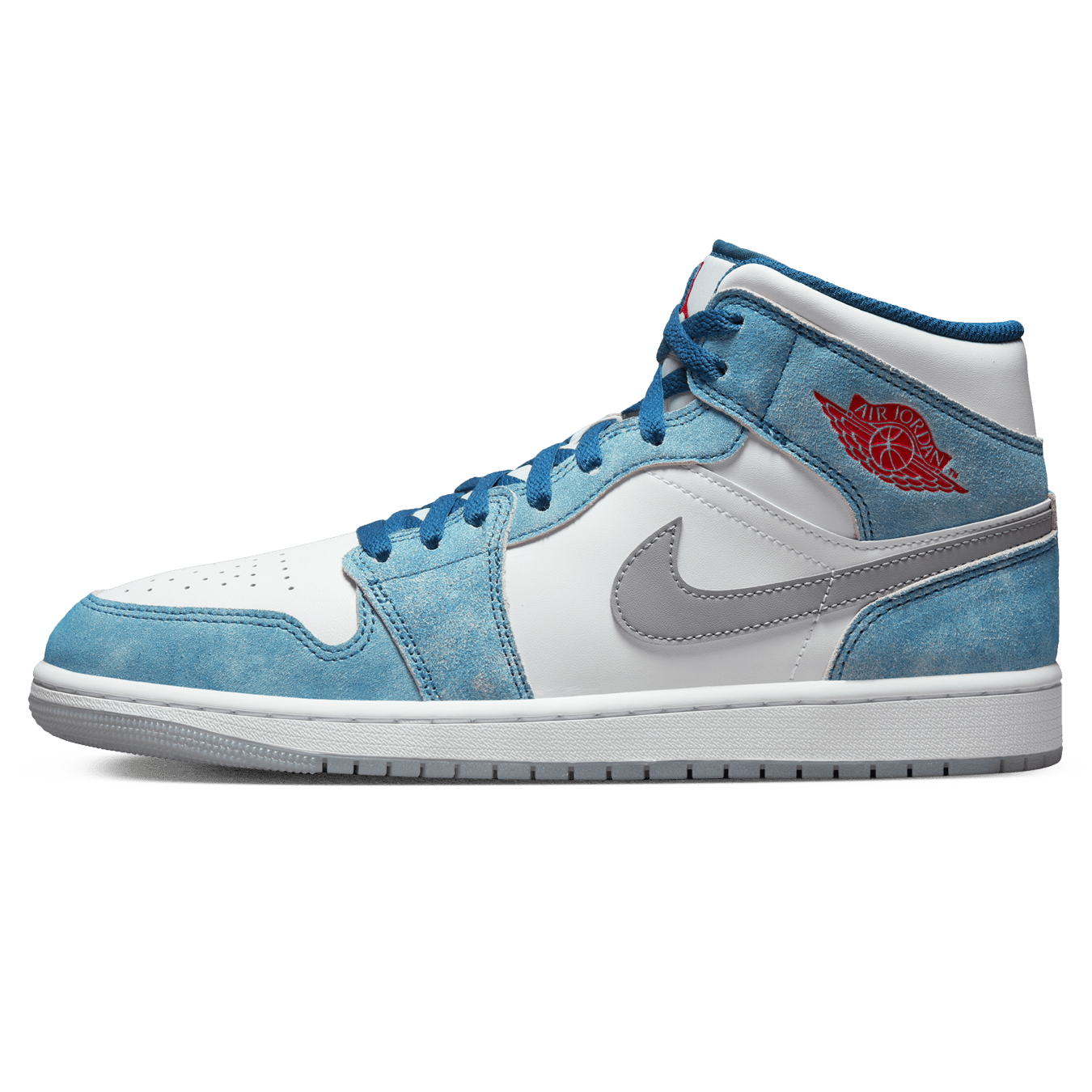 Air Jordan 1 Mid SE 'French Blue' — UK 3 | EU 35.5 | US 3.5 — Front View