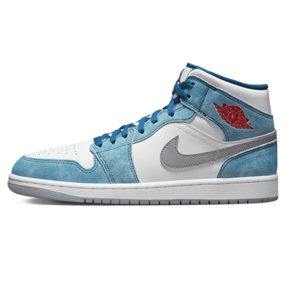 Air Jordan 1 Mid SE 'French Blue' — UK 3 | EU 35.5 | US 3.5 — Front View