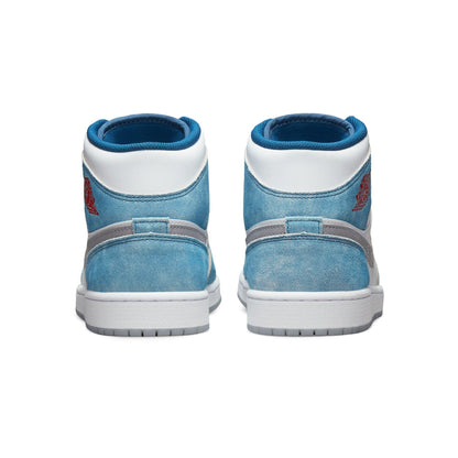 Air Jordan 1 Mid SE 'French Blue' — UK 3 | EU 35.5 | US 3.5 — Side View