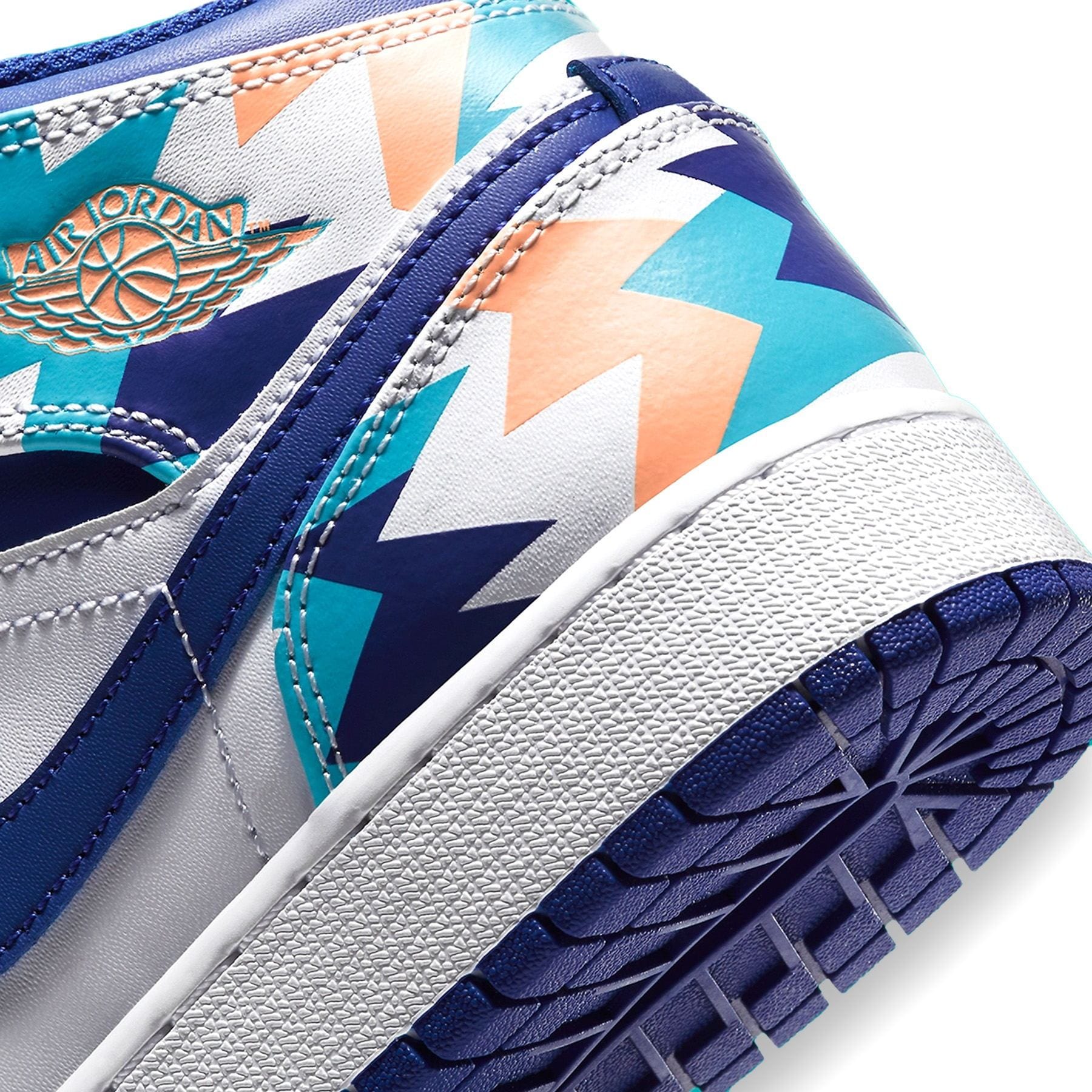 Air Jordan 1 Mid GS 'Geometric Print' — UK 13.5 | EU 32 | US 1Y — Alternate View 7