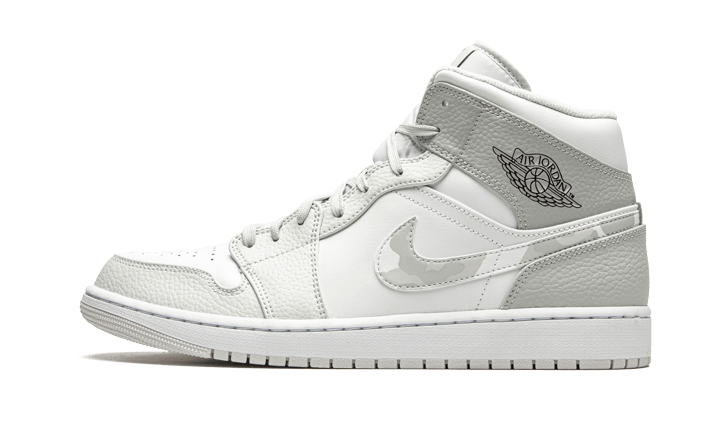 Air Jordan 1 Mid Grey Camo - DC9035-100