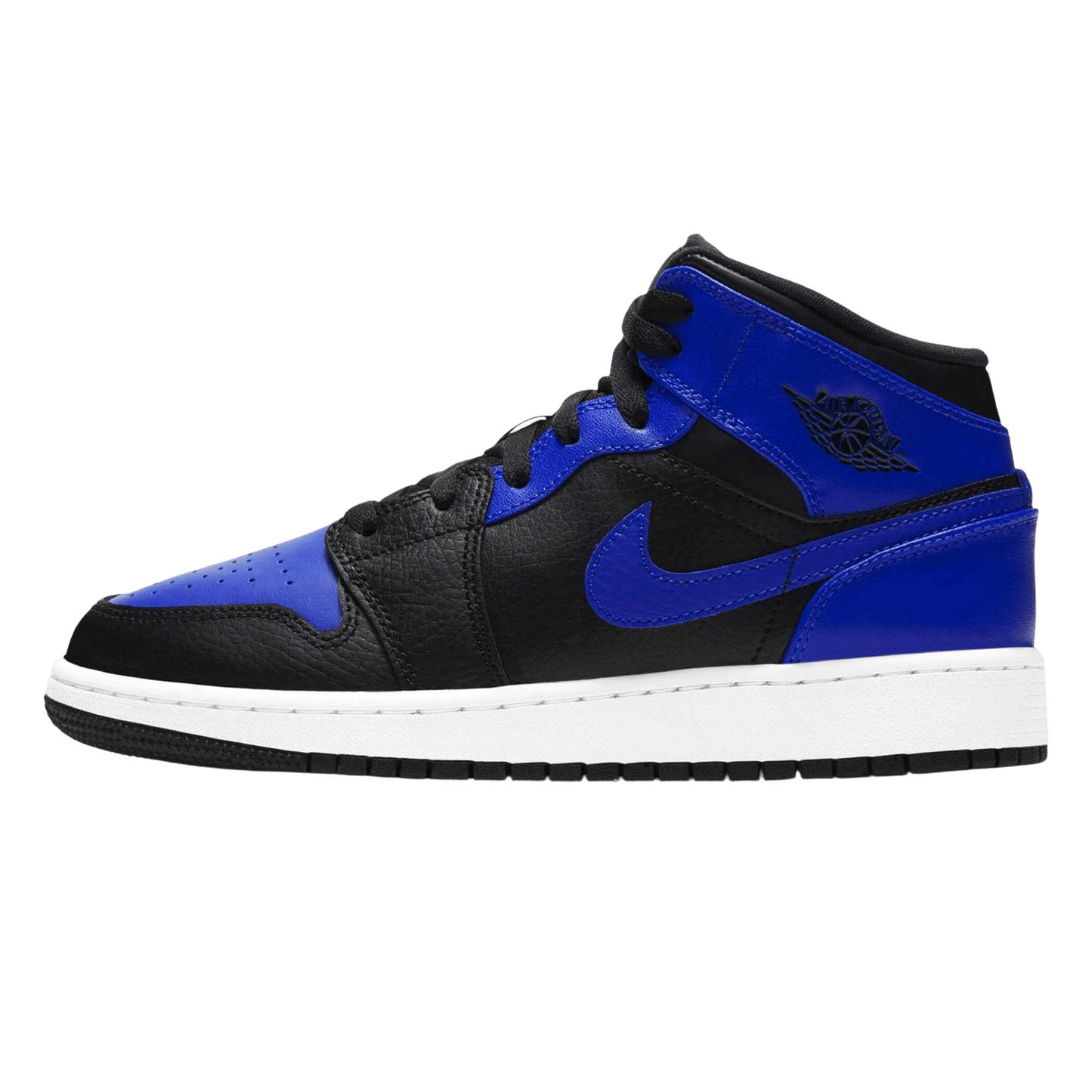 Air Jordan 1 Mid GS 'Hyper Royal' — UK 13.5 | EU 32 | US 1Y — Front View