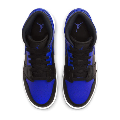 Air Jordan 1 Mid GS 'Hyper Royal' — UK 13.5 | EU 32 | US 1Y — Back View