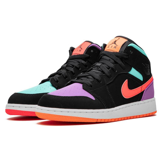 Air Jordan 1 Mid GS 'Candy' — UK 13.5 | EU 32 | US 1Y — Side View