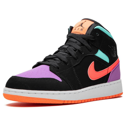 Air Jordan 1 Mid GS 'Candy' — UK 13.5 | EU 32 | US 1Y — Top View