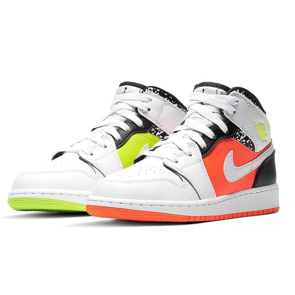 Air Jordan 1 Mid GS 'Notebook' — UK 13.5 | EU 32 | US 1Y — Side View