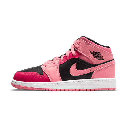 Air Jordan 1 Mid GS 'Coral Chalk' — UK 13.5 | EU 32 | US 1Y — Front View