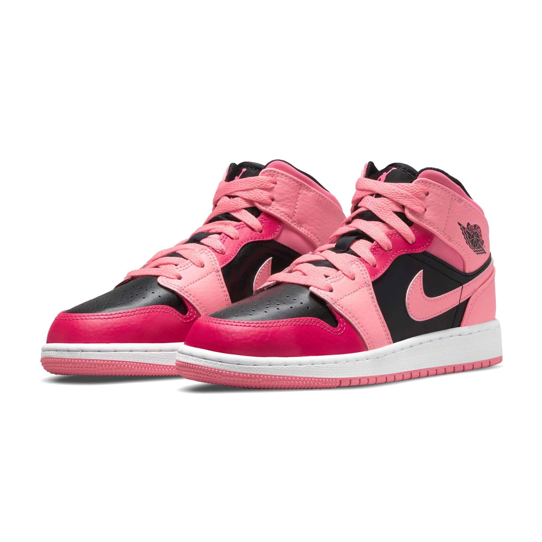 Air Jordan 1 Mid GS 'Coral Chalk' — UK 13.5 | EU 32 | US 1Y — Side View