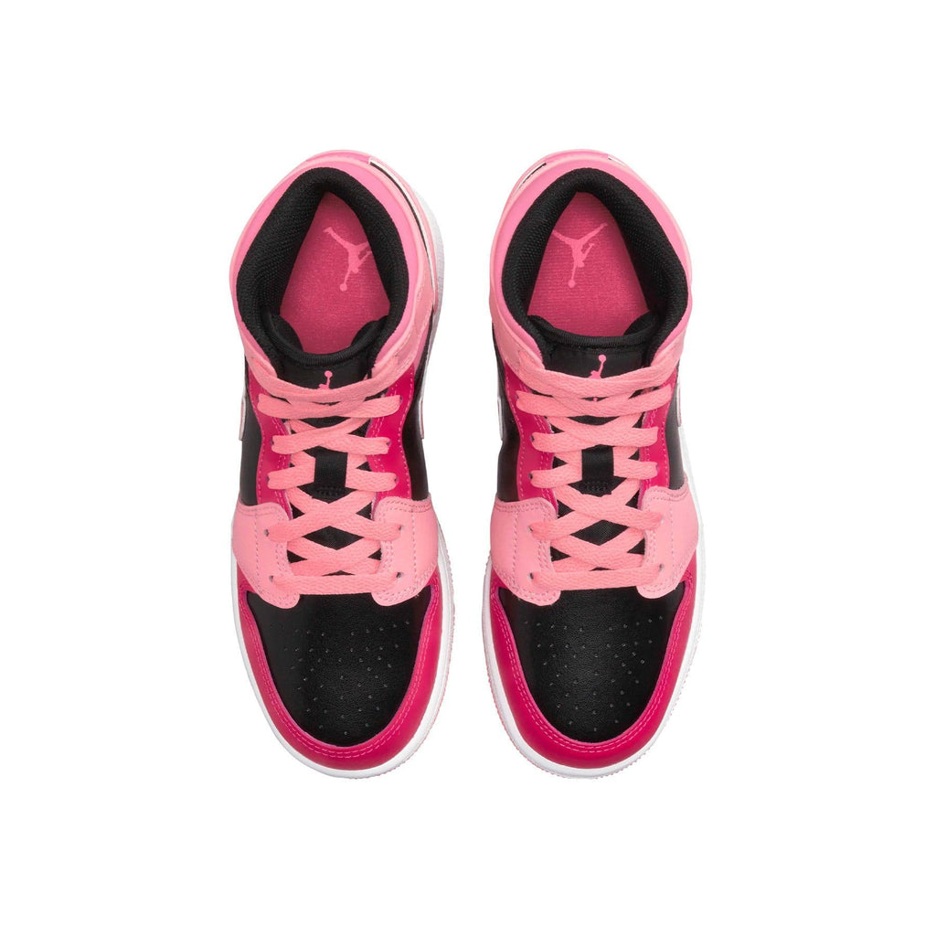 Air Jordan 1 Mid GS 'Coral Chalk' — UK 13.5 | EU 32 | US 1Y — Back View